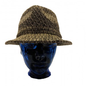 Metallic Wool Blend Hat By SOMETHING SPECIAL Fedora Hat Size M/L  eb-87134984